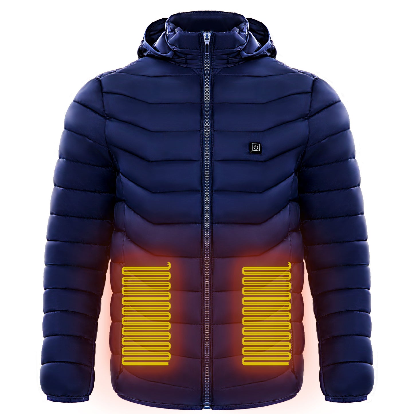 9 Heat Zones Heated Puffer Jacket