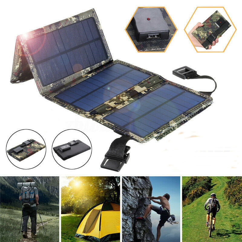 USB Interface 20W5V Portable Solar Foldable Battery Panel