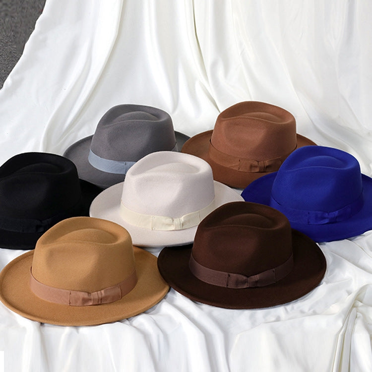 Bowknot Felt Fedora