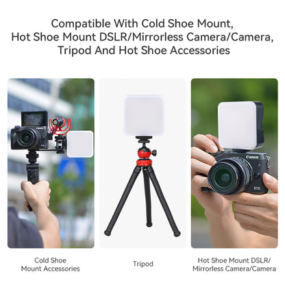 LED Mini Square Outdoor Pocket Light Tripod