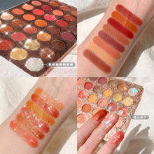 Five-Color Eye Shadow Plate Earth Color