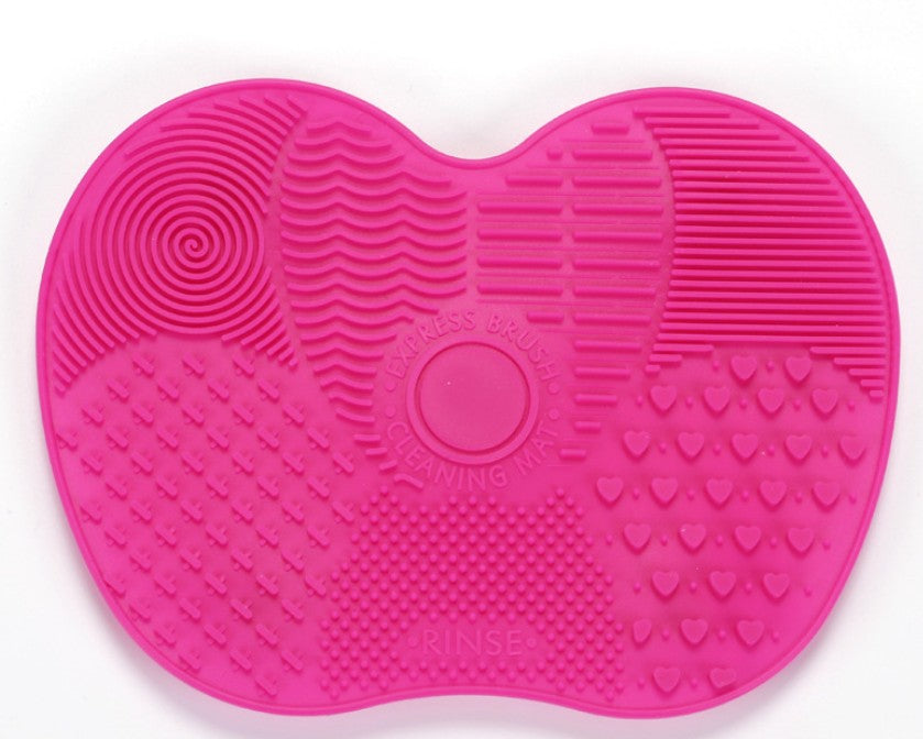 Makeup brush cleaning pad cleaning pad