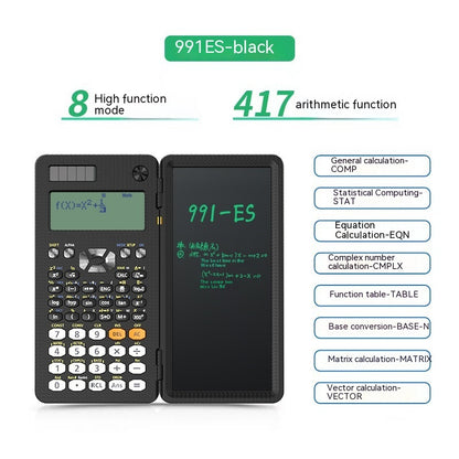 2 In 1 Foldable Scientific Calculator/Handwriting Tablet