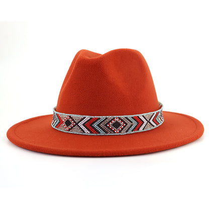 Woolen Panama Fedora