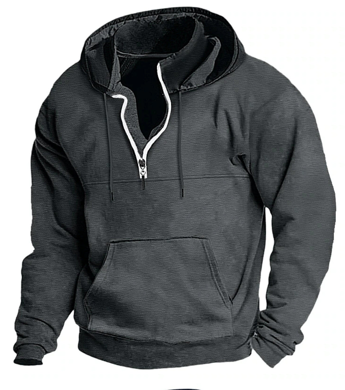 Thick Casual Hooded Sweater Jacket