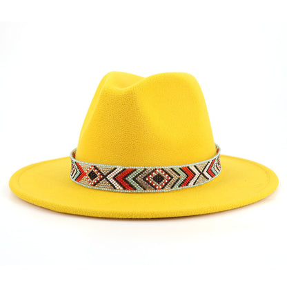 Woolen Panama Fedora