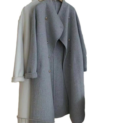 Women's Long Loose Cashmere Overcoat