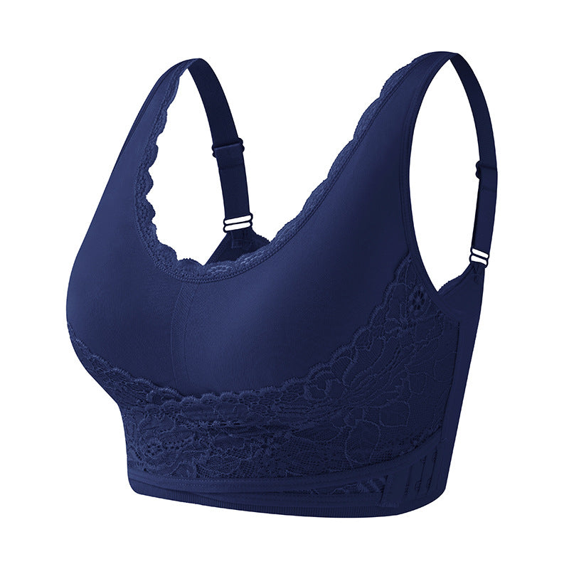 Lace Scallop Edge Sports Bra