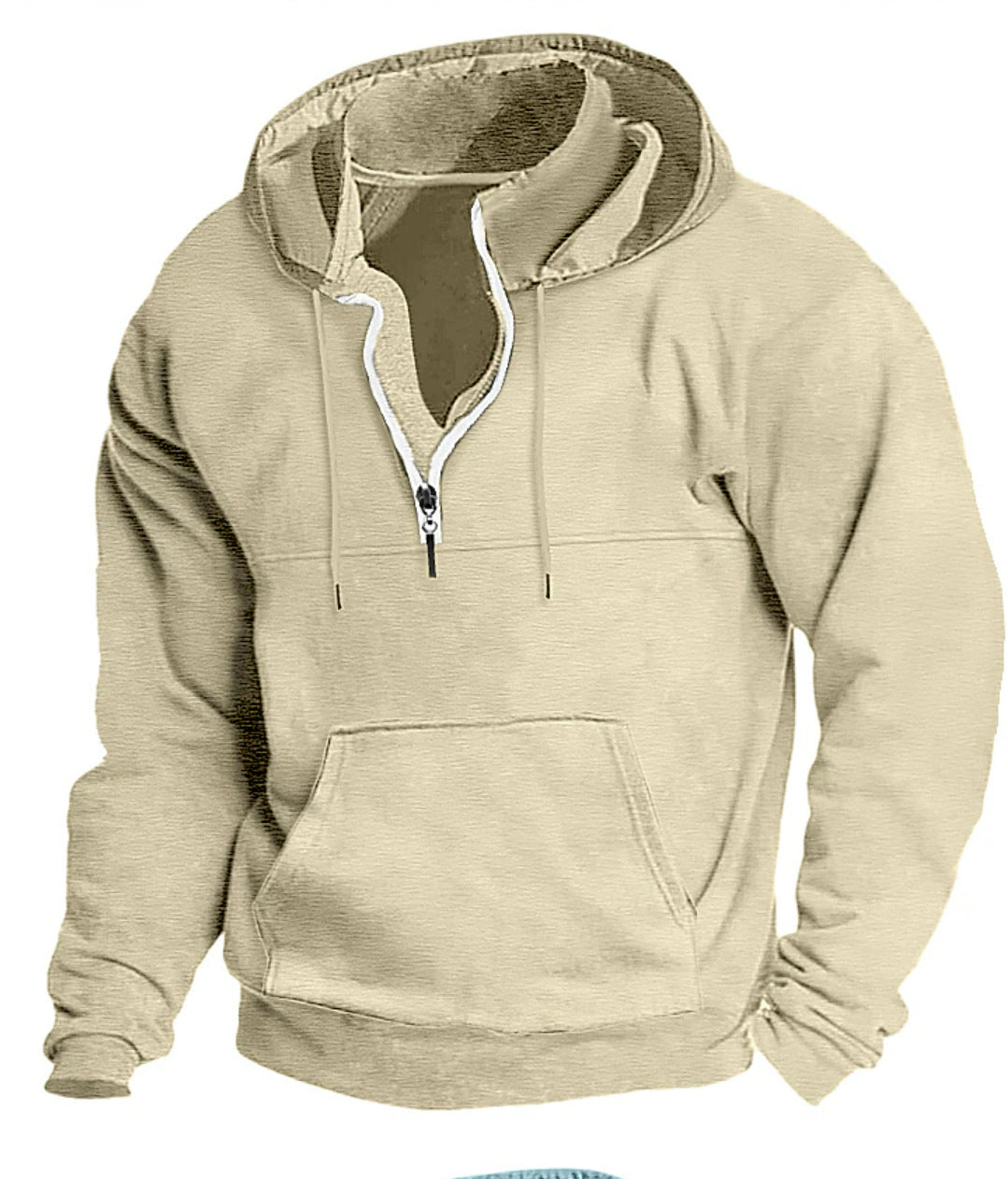 Thick Casual Hooded Sweater Jacket