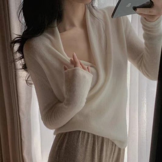 V-neck Cashmere Pullover