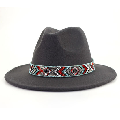 Woolen Panama Fedora