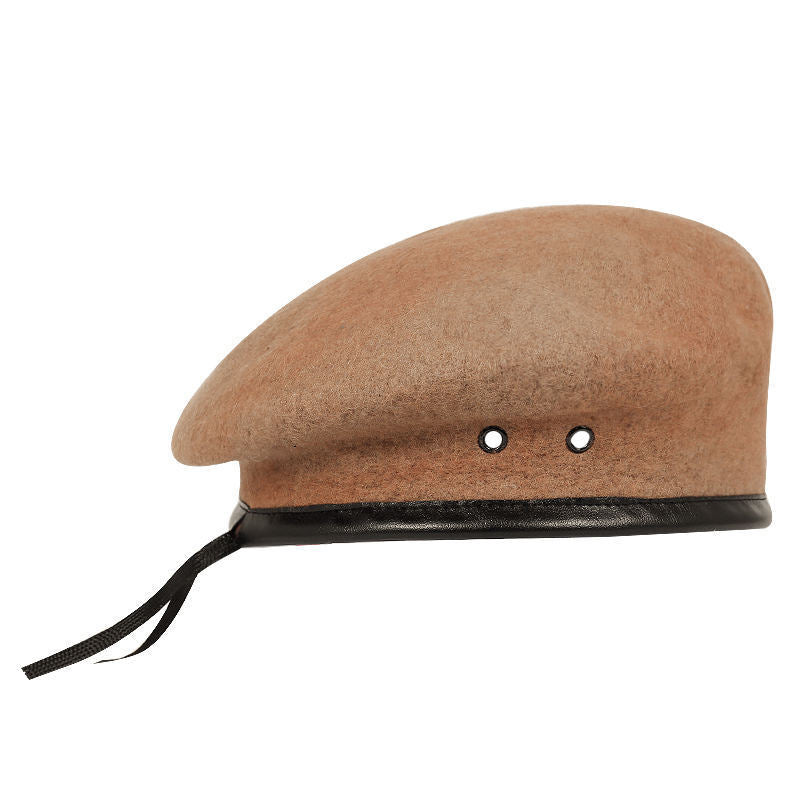 Wool Vented Fashion Beret