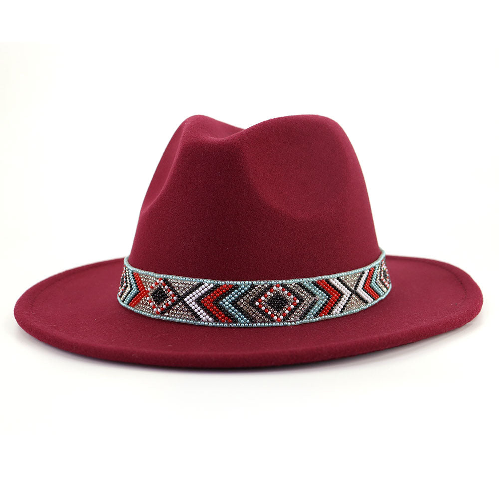 Woolen Panama Fedora