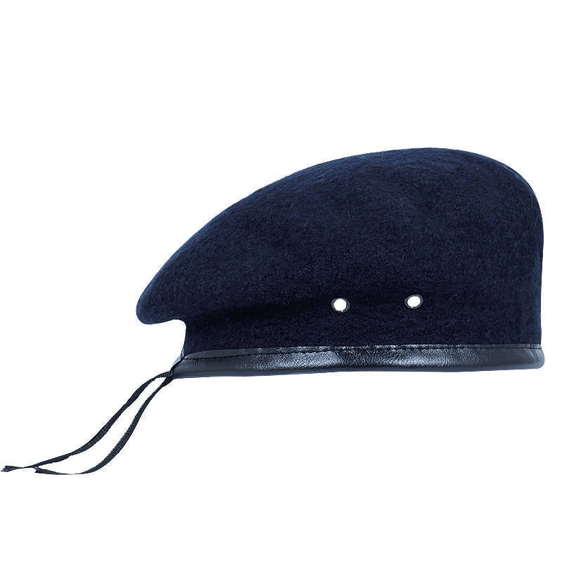 Wool Vented Fashion Beret