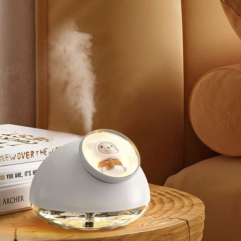 Desktop Humidifier USB Charging Ambience Light Mute