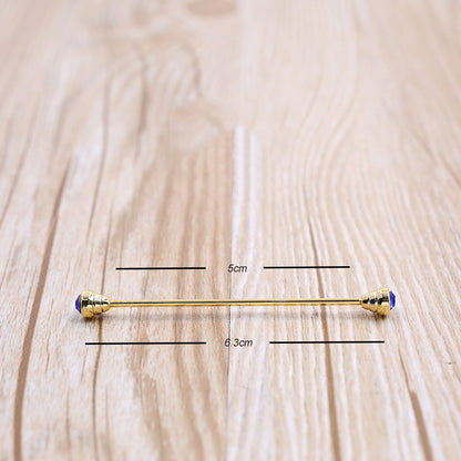 Tie pin stick buckle