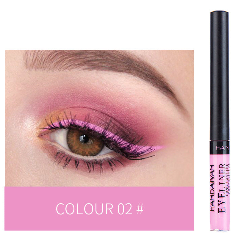 12-color Matte Color Liquid Eyeliner