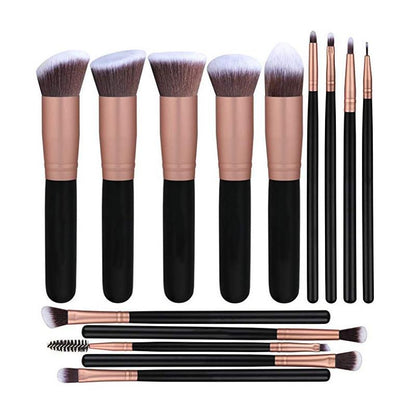 14 Makeup Brushes Set