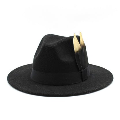 Feathered Panama Hat