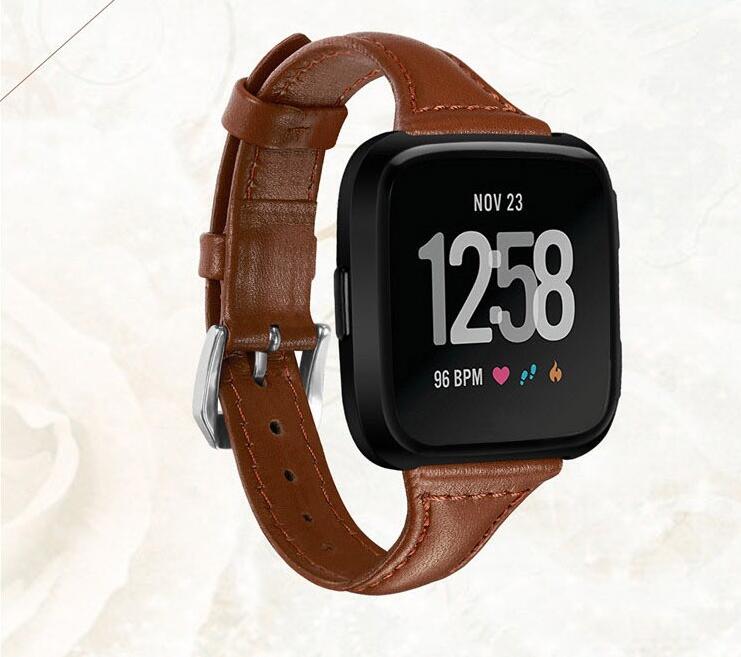 Shrink T-shaped Leather Smart Watch