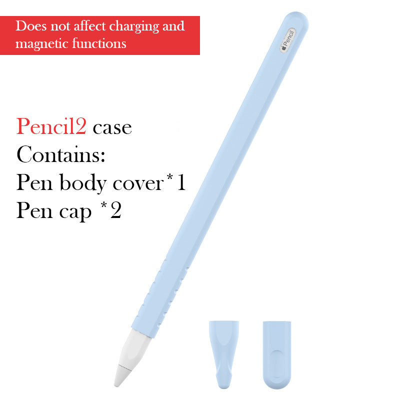 Compatible with Apple, Ipad Capacitor Pen Case II Stylus Silicone Case