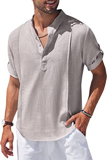 Linen Henley