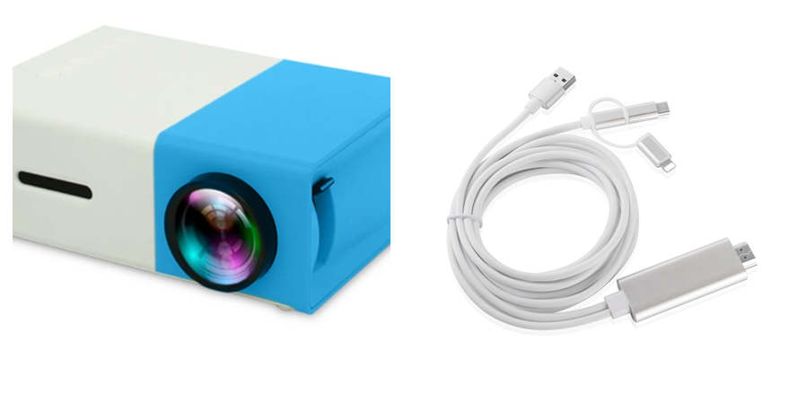 HD 1080P Mini Mini Projector