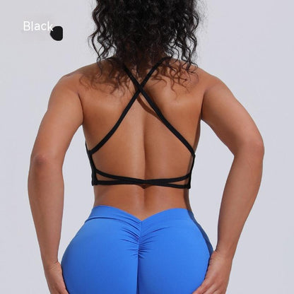 Cross Beauty Back Exercise Underwear Bra Nude Feel