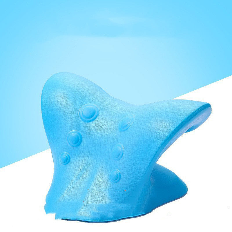 C-shaped Cervical Spine Massage Pillow Finger Pressure Point Traction