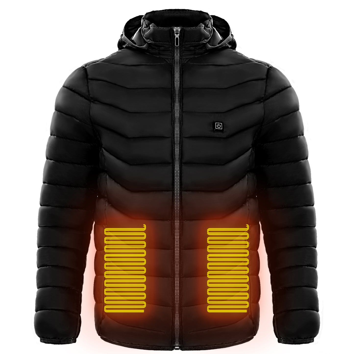 9 Heat Zones Heated Puffer Jacket