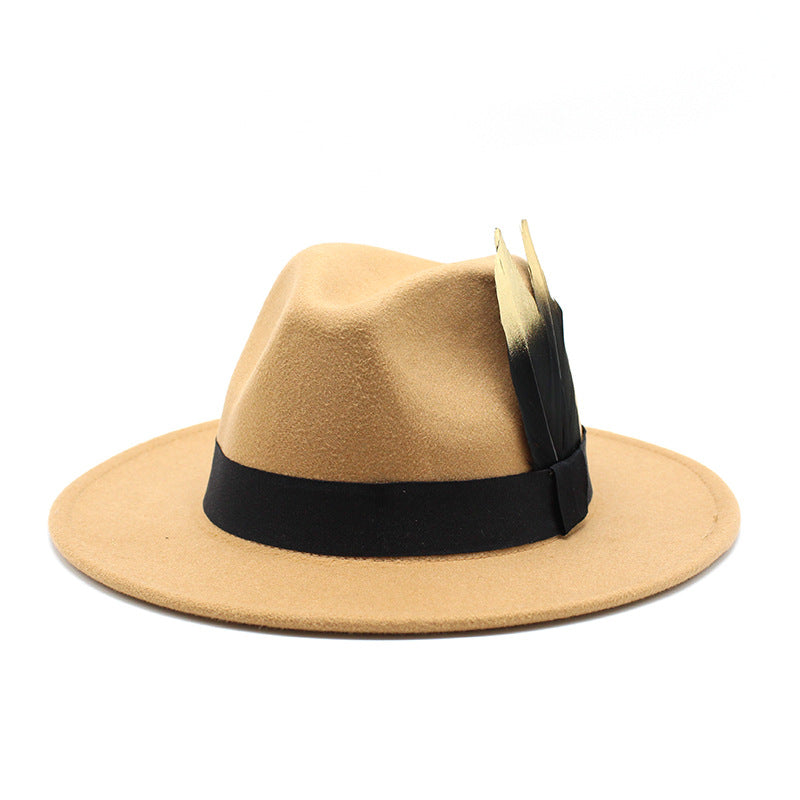 Feathered Panama Hat