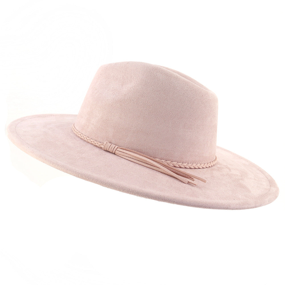 Broad-brimmed Hat Flat Edge Gentlemen's Hat