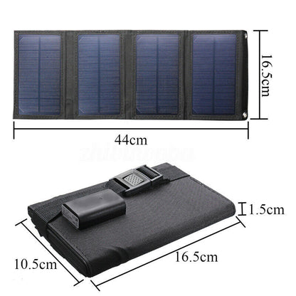 USB Interface 20W5V Portable Solar Foldable Battery Panel