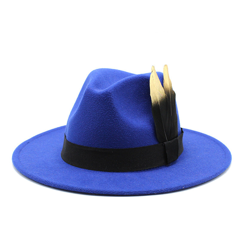 Feathered Panama Hat