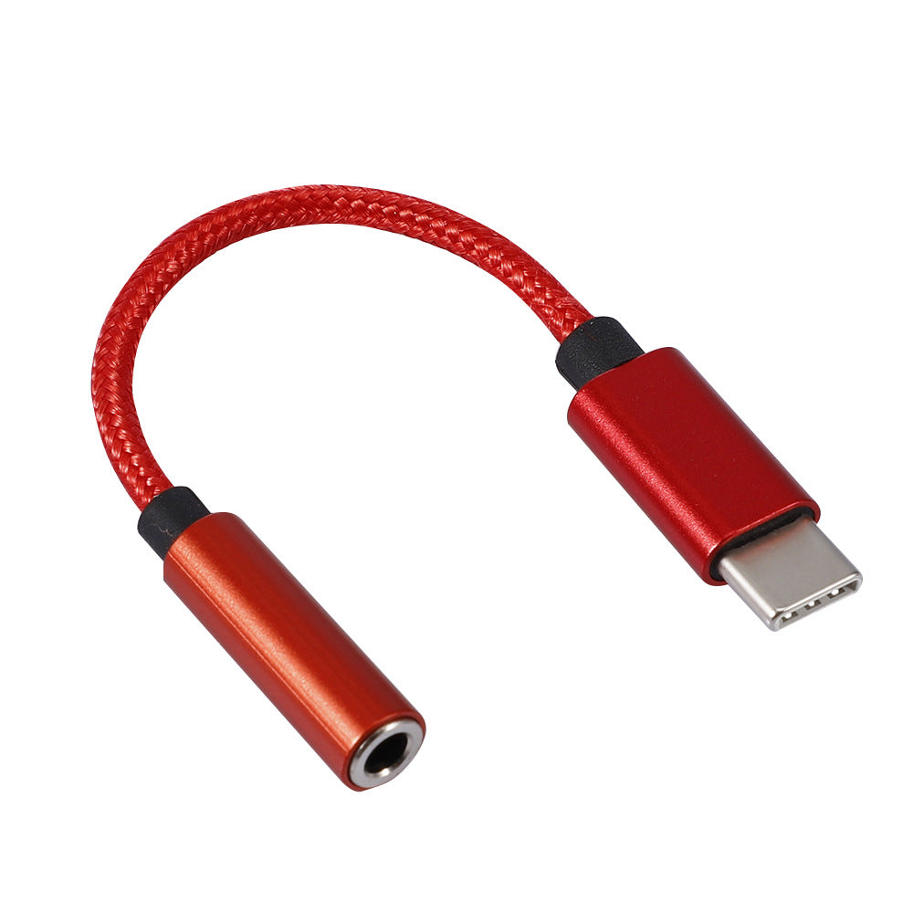 Type C To 3.5mm Headphone Digital Audio Adapter Cable