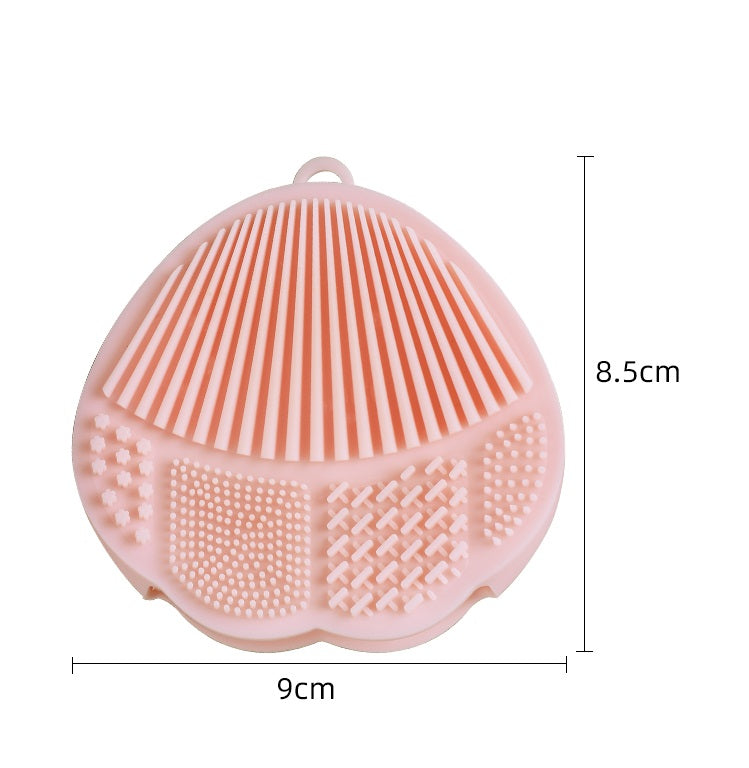 Makeup Brush Cleaning Artifact Silicone Plate Eye Shadow