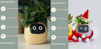 LCD Display Smart Planter