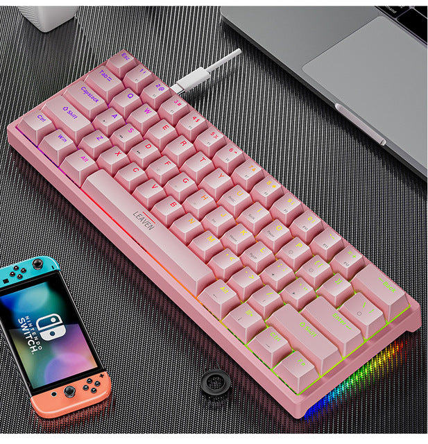 Plastic Mechanical Gaming Keyboard