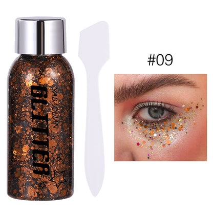 Sequins Eye Shadow Sequins Gel Mermaid Scales Facial Body