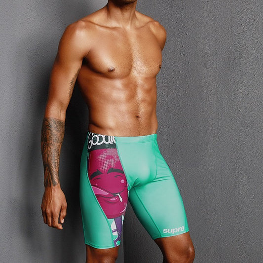 Ironman Five-point Swim Trunks For Men