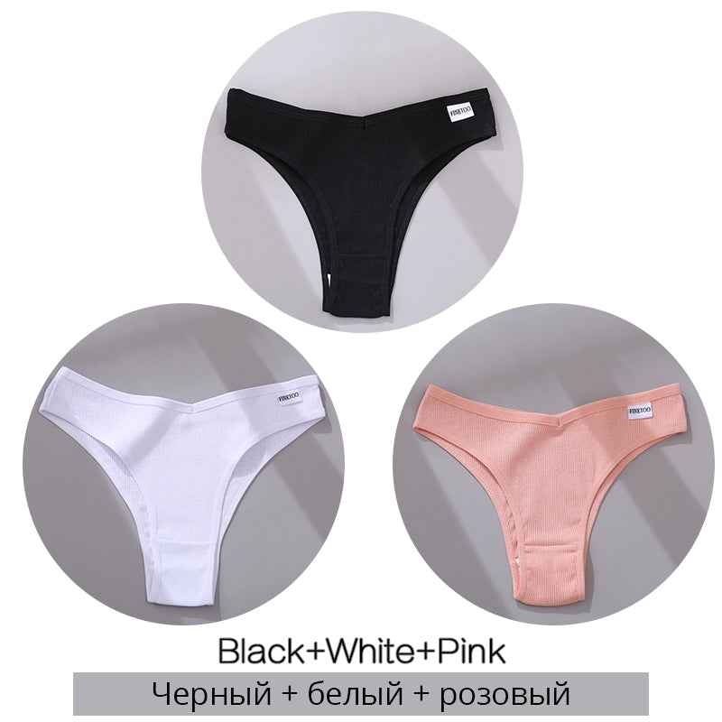 Cotton Underwear Women Thong Sexy Underwear