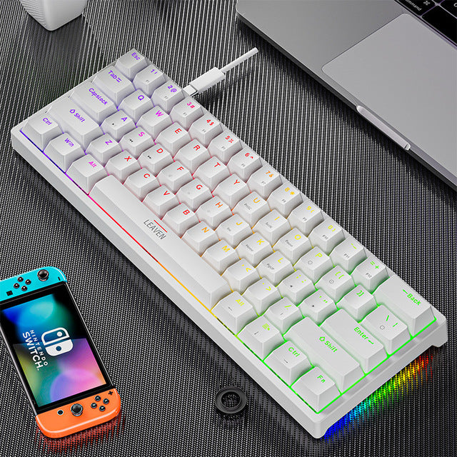 Plastic Mechanical Gaming Keyboard