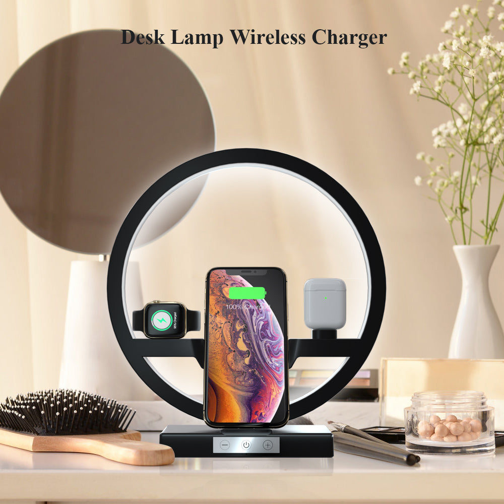 Apple Compatible 10W Wireless Charger Table Lamp