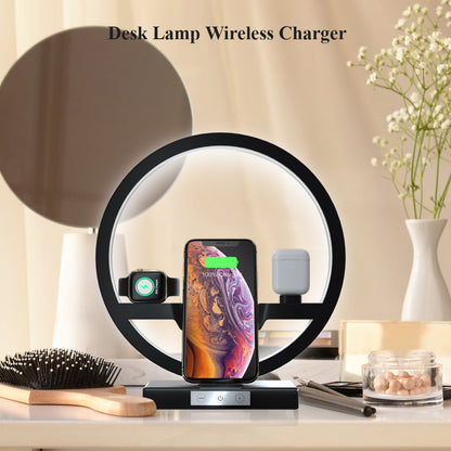 Apple Compatible 10W Wireless Charger Table Lamp