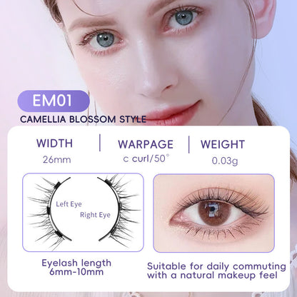 Magnetic Suction Natural Eyelashes