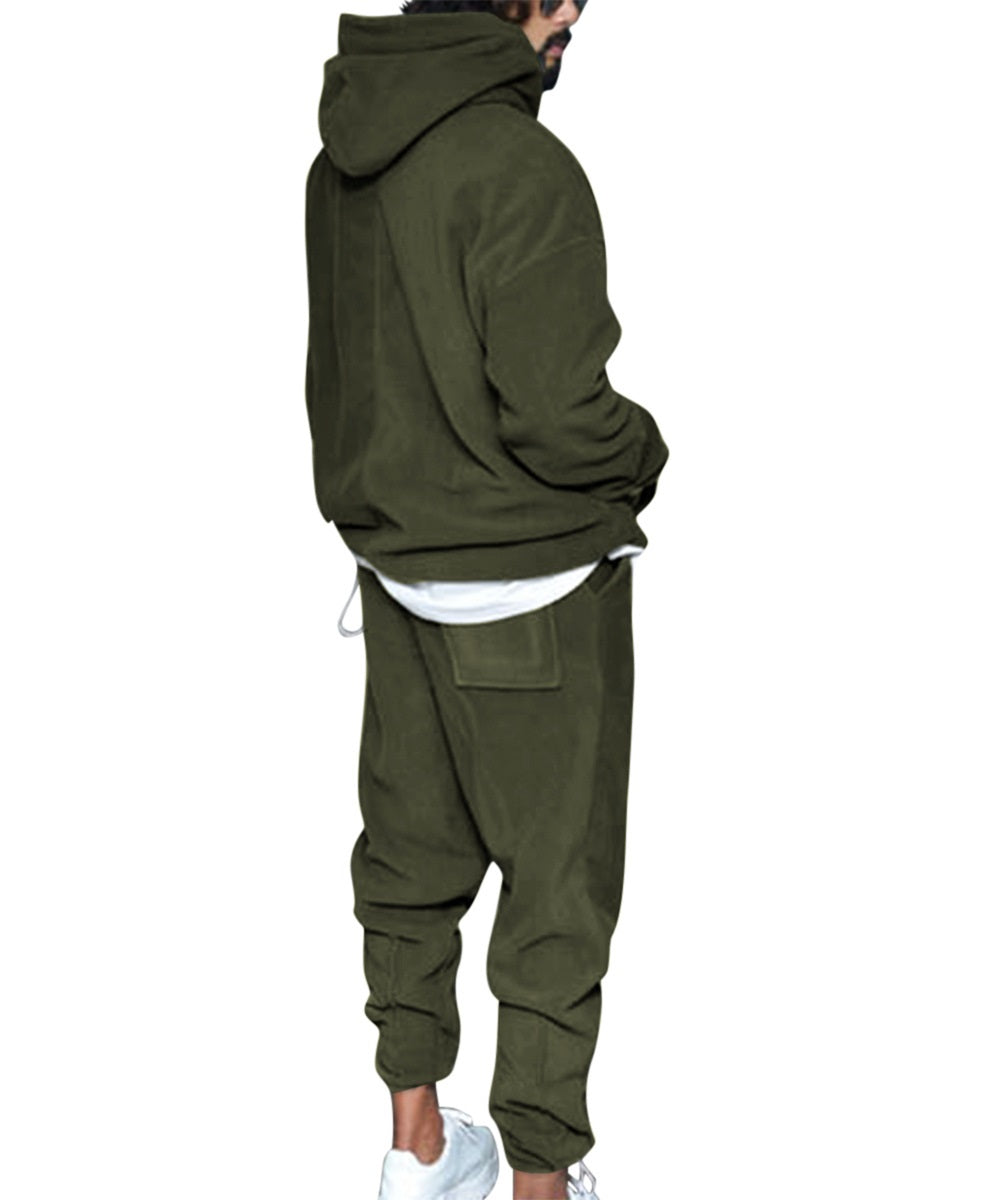 Fleece Hoodie Suit