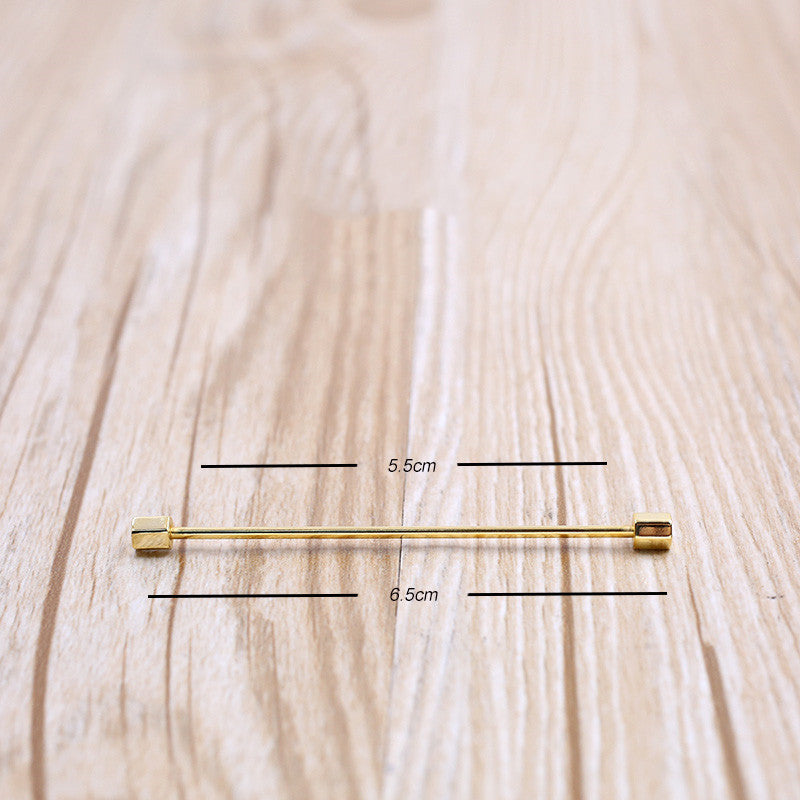 Tie pin stick buckle