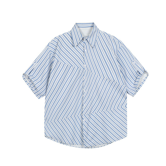 Blue Quick Dry Button Up