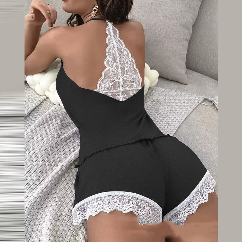 Lace Stitching Loungewear