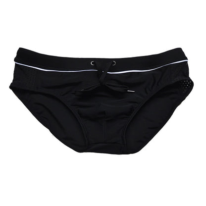 Mesh Stitching Swim Briefs